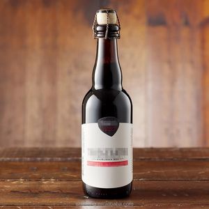 Botella de <span class=keywords><strong>cerveza</strong></span> de color ámbar Shanghai Linlang con corona, corcho o tapa superior oscilante - Product Image 4