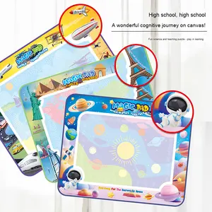 I giocattoli da <span class=keywords><strong>disegno</strong></span> di Kidsren di tela d'acqua magica di grandi dimensioni che dipingono acqua chiara ripetuta coperta di Graffiti per l'apprendimento magico e divertente - Product Image 4