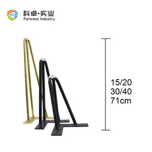 Hotsale Meubelpoten Moderne Goedkope Bar Bankje Ijzeren Staal Metalen Koffie Eettafel Haarspeld Haarspeld Meubelpoten - Product Image 2
