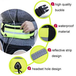 Riñonera Deportiva Unisex de Neopreno con Diseño de Letras, Impermeable, para Teléfono, para Correr, Hacer Senderismo, con Soporte para Botella - Product Image 6