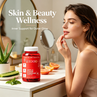 Permen Kunyah Apel Cider Vinegar Beetroot Delima Premium dengan Formula Sinergis Vitamin B12 Methylcobalamin untuk Energi