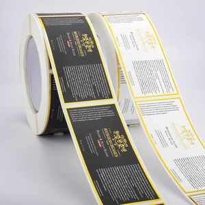 FX Printed 2ml 3ml 5ml 10ml Vial Label Self Adhesive Aluminum Poly Essential Oil Packaging <b>Sticker</b> Labels for <b>Glass</b> Bottles - Product Image 6