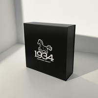 Cajas Rectangulares Plegables con Solapa Negra para Documentos, Velas, Joyería, Cosméticos