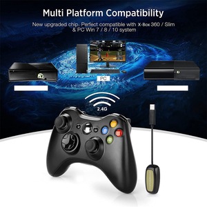 Controller di Gioco Wireless per Xbox360 con Ricevitore 2.4G per PC e <span class=keywords><strong>PS</strong></span>, con Funzione Vibrazione per 360 - Product Image 3