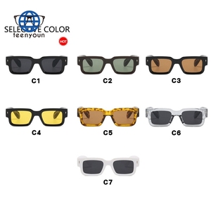 Teenyoun 2024 precio barato mujeres rectángulo estrecho <span class=keywords><strong>gafas</strong></span> <span class=keywords><strong>de</strong></span> <span class=keywords><strong>sol</strong></span> hombres Uv400 Retro pequeño Vintage marco cuadrado <span class=keywords><strong>gafas</strong></span> <span class=keywords><strong>de</strong></span> <span class=keywords><strong>sol</strong></span> - Product Image 6