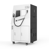 Camdent 5T Machine de fraisage dentaire 5 axes haute précision, pour utilisation en laboratoire et en clinique, pour le fraisage à sec et humide de couronnes d'implants en Zirconium Titane, de cire et de PEEK, etc.