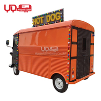 Autobús de comida eléctrico, carrito de comida de Patatas al horno, furgoneta de Catering móvil, camión de comida Retro HY, gran oferta