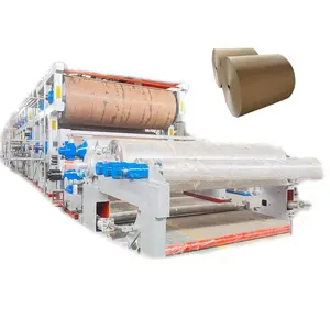 kraft paper mill machinery manufacturer fourdrinier kraft corrugated paper 150tpd making machine from recycled paper