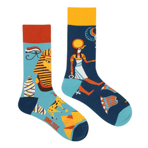 Nouveau concepteur personnalisé coton dépareillé chaussettes unisexe mode robe Solmate Soken haute qualité heureux drô<span class=keywords><strong>le</strong></span> hommes chaussettes - Product Image 1