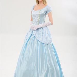 <span class=keywords><strong>Abito</strong></span> da Principessa <span class=keywords><strong>Disney</strong></span> Sissi per Halloween 2018, Costume da Biancaneve in Poliestere per Cosplay - Product Image 5