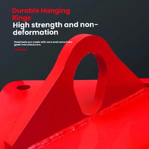 Gancho Desmontable Automático para Bolsas de Tonelada, Gancho de Elevación para Montacargas, Gancho Cruzado de 2 Toneladas y 3 Toneladas, Acero Aleado y Nailon - Product Image 2