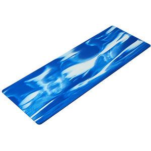 Biểu Tượng Tùy Chỉnh Có Sẵn 5Mm Mô Hình Dòng Chảy Frosted PU Cao Su Tự Nhiên Yoga Pilate Mat Non-Slip Thể Thao Khiêu Vũ Tập Thể Dục Mat-Địa Phương - Product Image 1