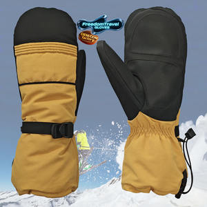 Mitaines de <span class=keywords><strong>ski</strong></span> unisexes d'hiver pour l'extérieur Gants de neige thermiques chauds à séchage rapide pour enfants et jeunes adultes - Product Image 1