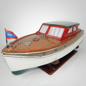 Barco Crucero de Dos Pisos CHRIS CRAFT 1940 - Barcos de Madera Modelo SB0106P Origen Vietnam - Product Image 1