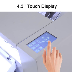 BJ-350 tốc độ cao Nhãn chết máy cắt tự động cho ăn A3 nửa Nhãn dán nhãn chết máy cắt - Product Image 3