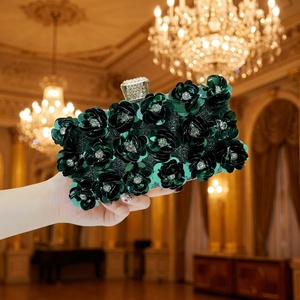 Sacs <span class=keywords><strong>de</strong></span> soirée 2026 : Pochettes perlées pour femmes, pochette florale, sac à bandoulière chaîne, sac <span class=keywords><strong>de</strong></span> mariage, sac à main <span class=keywords><strong>de</strong></span> soirée chic - Product Image 1