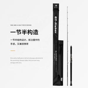 ECOODA-<span class=keywords><strong>Canne</strong></span> <span class=keywords><strong>à</strong></span> <span class=keywords><strong>pêche</strong></span> en PE pour <span class=keywords><strong>pêche</strong></span> en eau salée, modèle GT-FISHER BLACK LIGHT BJ, 100-300g, 185-2.0g, 4.0 cm - Product Image 4