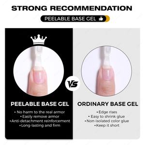 JTING Nuevo Esmalte de Uñas en Gel Desprendible de Alta Calidad y Larga Duración, Base en Gel Desprendible, Libre de HEMA y TPO, OEM - Product Image 4