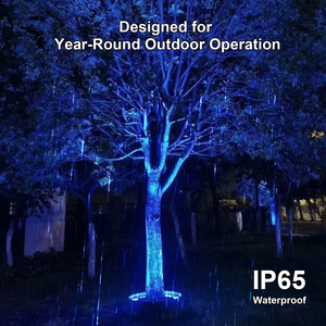 Weihnachts-Palmenbaum-Lichter für Außenbereich IP65 <span class=keywords><strong>LED</strong></span> Baumumarmungslicht für Garten Landschaft Straße Künstliche Palmenbaum-Dekoration - Product Image 4