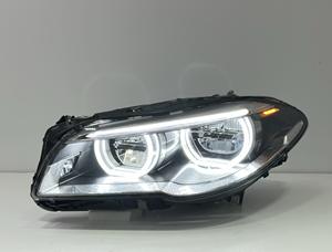 Faro Bicolore per <span class=keywords><strong>BMW</strong></span> <span class=keywords><strong>Serie</strong></span> 5 F10 F18 520i 525i, Luce Diurna 2011-2017, Faro Anteriore Stile Angel Eyes - Product Image 2