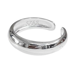 Sterling Silver Plain <b>Ring</b> For Women Geometric <b>Open</b> Design Fashion Jewelry Gift - Product Image 5