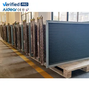 Aidear Refrigerator Heat Exchanger Copper Tube Copper Fin Aluminum Fin Condenser Coil Evaporator Coil