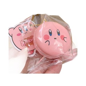 Super doux au toucher, 5,5 cm, adorable Kirby Macaron, jouet anti-stress en PU à récupération lente, modèle pendentif 2025, pour les 7-60 ans - Product Image 5