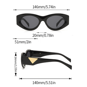 Glazzy Mujeres Famosa Marca Estilo Diseñador Gafas de Sol <span class=keywords><strong>Y2K</strong></span> Lujo <span class=keywords><strong>Cyber</strong></span> Punk Gafas de Sol Mujer 2024 Shades Gafas de Sol - Product Image 6