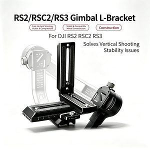 Plaque à dégagement rapide en forme de L pour prise de vue horizontale/verticale, pour stabilisateur de caméra <span class=keywords><strong>Ronin</strong></span> RSC 2/3, trépied, montage Arca-Specific 38 mm - Product Image 3