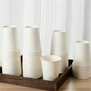 Gobelets jetables pour fêtes d'anniversaire, gobelets à café, gobelets en papier personnalisés avec logo, 8 oz - Product Image 2