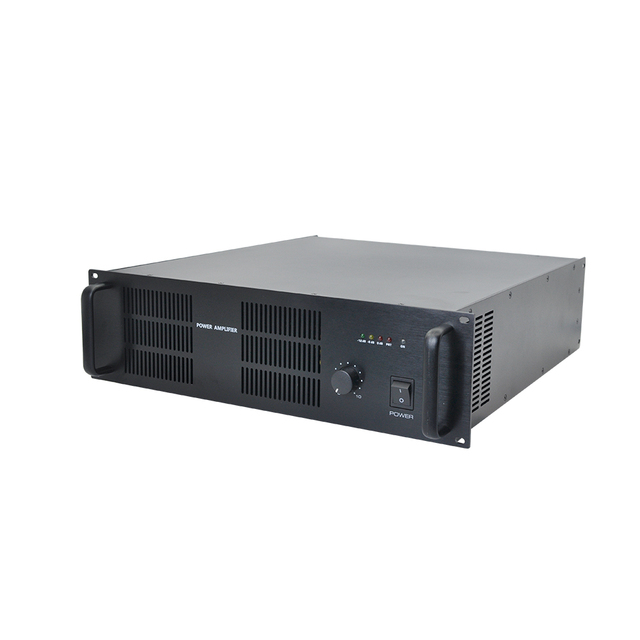 SP-PF500 2 Channel 500 Watts Public Address System Desktop Digital Professional Power Amplifier for Home Audio