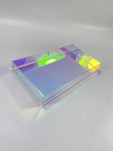 Popular Clear Acrylic Organizer Tray with Non Slip Base for <b>Vanity</b> Countertop and Desktop Storage - Product Image 6