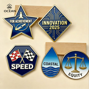 Hechos en China, Pins de Solapa Personalizados con Varios Diseños, Pins de Solapa de Música Rock - Product Image 4