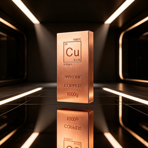 แท่งทองแดงสะสมสำหรับนักสะสม น้ำหนัก 1000 กรัม ความบริสุทธิ์ 99.9% - Product Image 6