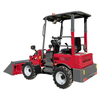 E04 Mini Electric Loader 400KG Beban Terukur 1400cm Tinggi Pengosongan 1120kg Berat