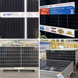 Huasun Himalaya G12 loạt HS-210-B132 700 710 720 Watt mô-đun năng lượng mặt trời 730W 750W hjt bifaical tấm pin mặt trời - Product Image 4