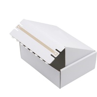 Caja de Cartón Rígida con Logotipo Personalizado, Ecológica, Hecha con Materiales Reciclados, con Cierre de Cremallera, Adhesiva, con Perforación para Apertura Fácil y Autosellable