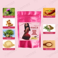 Poudre de Maca Noire Bio OEM – Formule pour l'Augmentation des Fesses et des Hanches – Poudre d'Amélioration des Courbes Sans Effets Secondaires – Sûr pour les Femmes