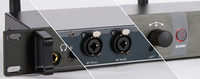 Sistema de Monitoreo Inalámbrico Profesional Monoaural GAW-M2050 con Estuche Metálico para Cantantes, Actuaciones y Conciertos