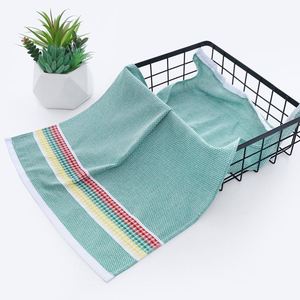 Paño de Cocina Tejido al por Mayor del Fabricante, Grueso, Absorbente, a Cuadros, de Algodón, Especializado para la Limpieza del Hogar y la Cocina - Product Image 3