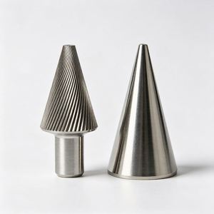 Raccords coniques sur mesure en aluminium et acier inoxydable usinés CNC avec services d'électroérosion à fil et de perçage - Product Image 6