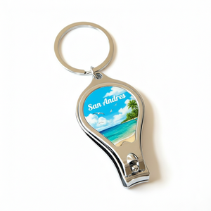 Vente en gros de porte-clés décapsuleur coupe-ongles souvenirs touristiques personnalisés San Andres Colombie - Product Image 2