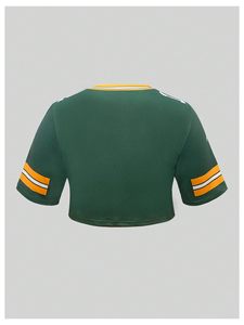 Sweat-shirt pour femmes T-shirt à la mode Maillots de football en polyester T-shirt de sport pour impression par sublimation Femmes - Product Image 3