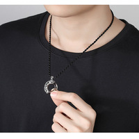Bijoux fantaisie Colliers Saint Valentin Cadeau Simple Rétro Couple Pendentif Collier Pour Femmes