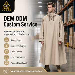 Imperméable d'extérieur avec <span class=keywords><strong>capuche</strong></span>, <span class=keywords><strong>poncho</strong></span> de pluie pour le voyage, le camping et la protection quotidienne - Fournisseur en gros - Product Image 5
