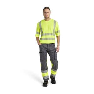BLAKLADER - 352225373300M Camiseta de alta visibilidad Amarilla-EAN 7330509831281 ROPA DE TRABAJO DE M - Product Image 3