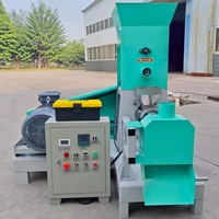 Machine d'extrusion d'aliments pour bétail, moutons, porcs, volailles, avec effet de gonflage uniforme et assemblage à vis durable