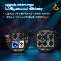 Amplificateur de signal DMX opto-isolé 6 voies AICPOSE, 1 entrée 6 sorties, répartiteur de signal 6 canaux pour éclairage de scène