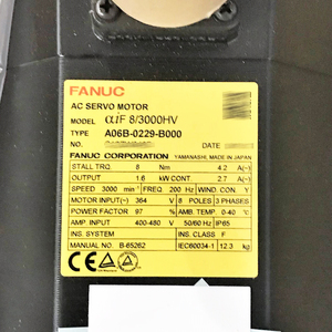 A06B-0229-B000 FANUC Nuevo Motor Servo AC Original, Proveedor de Repuestos - Product Image 2