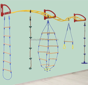 Escalera Sueca de Madera Eibele, Barra de Gimnasia Montada en la Pared, Gimnasio de Pared para Niños, Marco de Escalada Interior para Niños Pequeños - Product Image 4